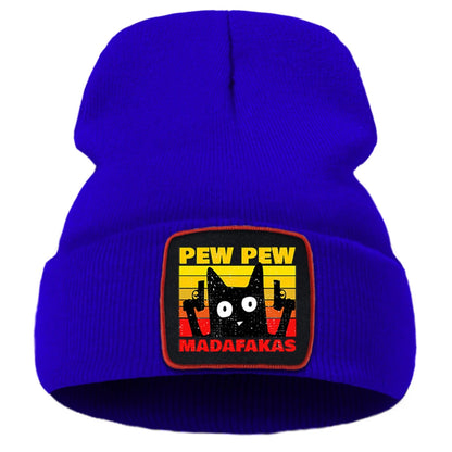 Funny Pew Pew Madafaka Beanie Women Hat